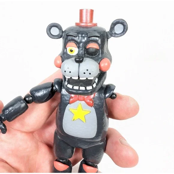 Five Nights at Freddys Lefty Action Figure INCOMPLETE Pizzeria Simulator 5" - Picture 4 of 7
